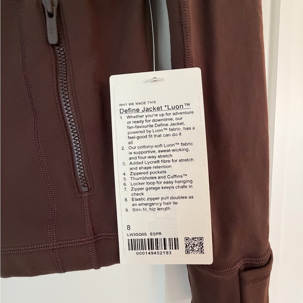 lululemon athletica Dark Brown Utility Jacket - Picture 4 of 5